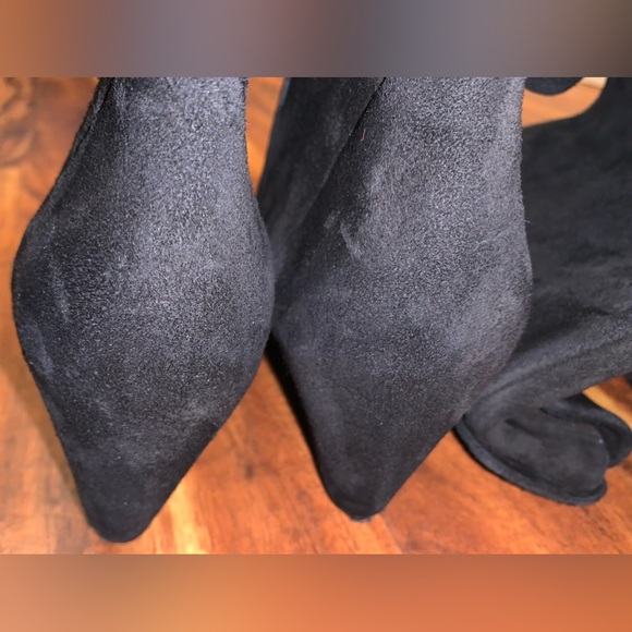 Michael Kors - Over the knee suede wedge boots - Picture 5 of 12